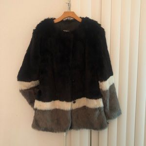 Faux Fur Coat